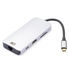 ACT USB C adapter | ACT | 0.15 meter (4K@30Hz, HDMI, Ethernet, 2x USB, USB C, SD adapter) AC7041 K070501149 ACT USB C adapter | ACT | 0.15 meter (4K@30Hz, HDMI, Ethernet, 2x USB, USB C, SD adapter) AC7041 K070501149