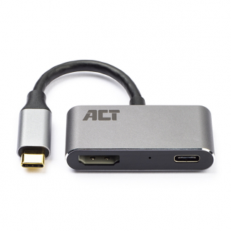 ACT USB C adapter | ACT | 0.15 meter (4K@60Hz, HDMI, USB C) AC7020 K070601020 - 