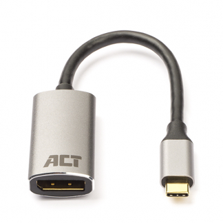 ACT USB C naar DisplayPort adapter - ACT - 0.15 meter (4K@60Hz) AC7030 K070501150 - 
