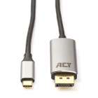 USB C naar DisplayPort kabel - ACT - 1.8 meter (4K@60Hz)
