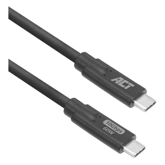 ACT USB C naar USB C kabel | 3 meter | USB 3.1 (60W, 10 Gbps) AC7443 K010214445 - 1