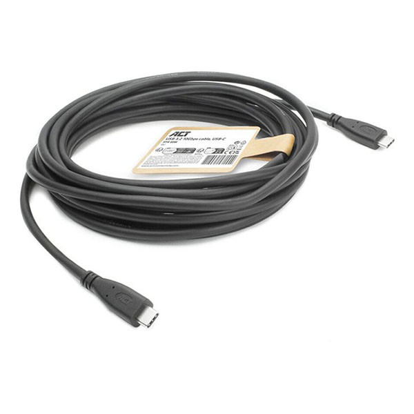 ACT USB C naar USB C kabel | 5 meter | USB 3.1 (60W, 10 Gbps) AC7445 K010214446 - 2