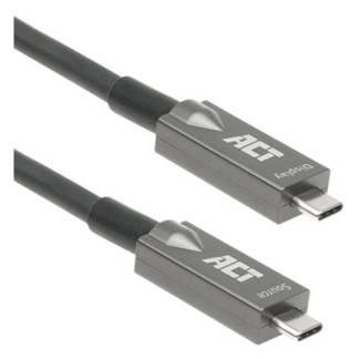 ACT USB C naar USB C kabel | ACT | 3 meter | USB 3.2 (60W, 10 Gbps, 4K, DisplayPort, Koper) AK4303 K180108156