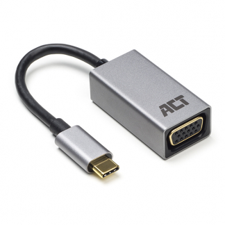 ACT USB C naar VGA adapter | ACT | 0.15 meter (Full HD) AC7000 K070501148 - 