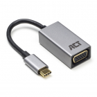 USB C naar VGA adapter | ACT | 0.15 meter (Full HD)
