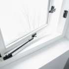 AXA 2x Raamsluiting + Telescopische uitzetter | AXA (Rechts naar buiten draaiend, Zwart)  K010808937 - 3