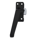 AXA 2x Raamsluiting met drukknop + Telescopische uitzetter | AXA (Links draaiend, Zwart)  K010808938 - 5
