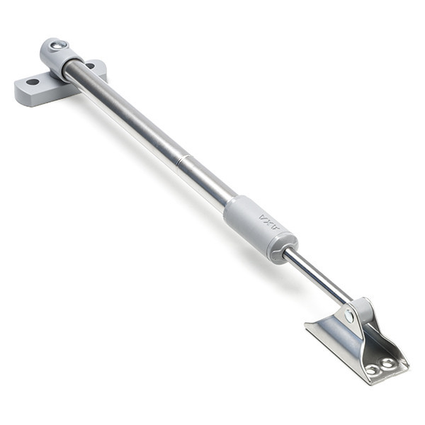AXA 2x Raamsluiting met drukknop + Telescopische uitzetter | AXA (Rechts draaiend, Aluminium)  K010808929 - 3