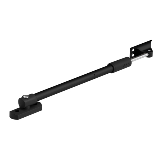 AXA 2x Raamsluiting met drukknop + Telescopische uitzetter | AXA (Rechts draaiend, Zwart)  K010808939 - 2