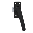AXA 2x Raamsluiting met drukknop + Telescopische uitzetter | AXA (Rechts draaiend, Zwart)  K010808939 - 5
