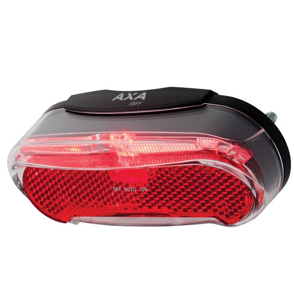 AXA Achterlicht fiets | AXA | Riff Switch (LED, Batterijen, Aan/auto/uit- schakelaar) 93912795KB RV0986 K170404453 - 3