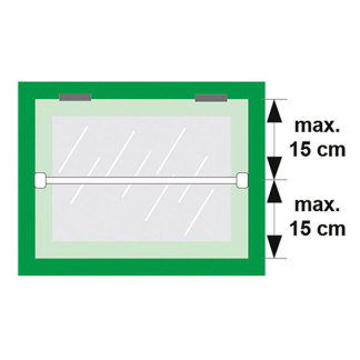 AXA Barrièrestang | AXA | 95 cm (SKG**, PKVW, RVS, Wit) 7614-95-54/BL K010809949 - 4
