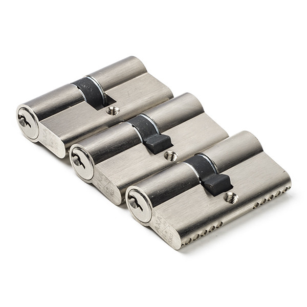 AXA Cilinder | AXA | 30/30 mm | 3 stuks (Dubbel, Gelijksluitend, SKG**, 9 sleutels) 72110008G3 K010808336 - 1