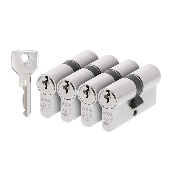 AXA Cilinder | AXA | 30/30 mm | 4 stuks (Dubbel, Gelijksluitend, SKG**, 12 sleutels) 72110008G4 K010808337 - 3