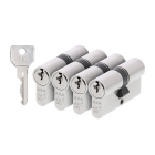 AXA Cilinder | AXA | 30/30 mm | 4 stuks (Dubbel, Gelijksluitend, SKG**, 12 sleutels) 72110008G4 K010808337 - 3