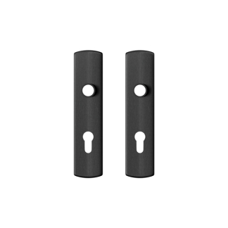 AXA Cilinderschild | AXA (Aluminium, Zwart) 6210201872E K010808292 - 2