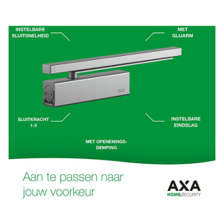 AXA Deurdranger | AXA | Tot 80 kg (Binnen- en buitendeur, Aluminium) 750914494 K010808522 - 4