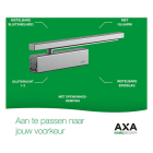 AXA Deurdranger | AXA | Tot 80 kg (Binnen- en buitendeur, Aluminium) 750914494 K010808522 - 4