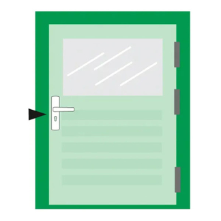 AXA Deurklink | AXA | Blok (Aluminium, Brons) 61647113E K010830430 - 3