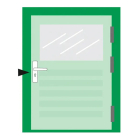 AXA Deurklink | AXA | Blok (Aluminium, Brons) 61647113E K010830430 - 3