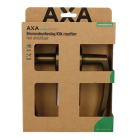 AXA Deurklink | AXA | Blok (Rond rozet, Aluminium, Brons) 62291014CP K010830429 - 5