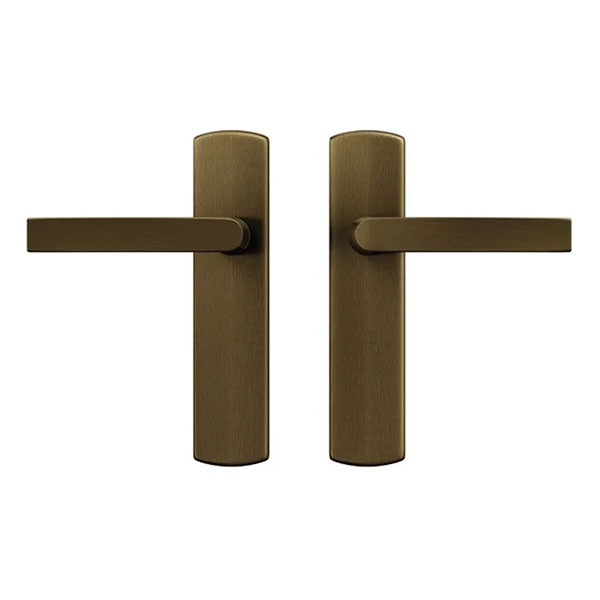 AXA Deurklink met blindschild | AXA | Blok (Aluminium, Brons) 62195014CP K010830425 - 1