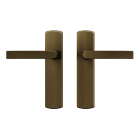 AXA Deurklink met blindschild | AXA | Blok (Aluminium, Brons) 62195014CP K010830425 - 1