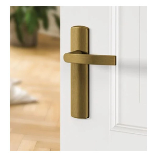 AXA Deurklink met blindschild | AXA | Blok (Aluminium, Brons) 62195014CP K010830425 - 2