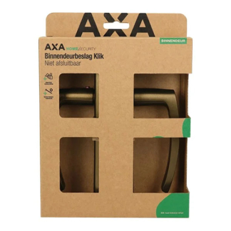 AXA Deurklink met blindschild | AXA | Blok (Aluminium, Brons) 62195014CP K010830425 - 5