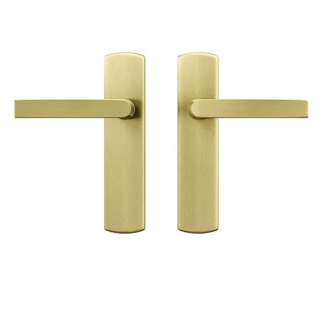 AXA Deurklink met blindschild | AXA | Blok (Aluminium, Goud) 62195013CP K010830436 - 1