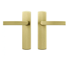 AXA Deurklink met blindschild | AXA | Blok (Aluminium, Goud) 62195013CP K010830436 - 1