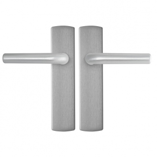 AXA Deurklink met blindschild | AXA | Curve (Aluminium) 62175011E K010811550 - 1