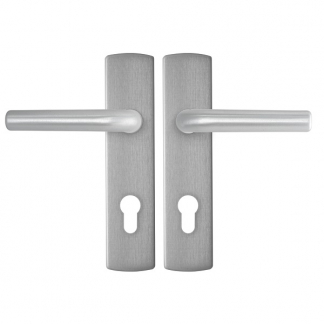 AXA Deurklink met cilinderschild | AXA | Curve | 72 mm (Aluminium) 6217201172E K010811552 - 1