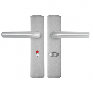 AXA Deurklink met wc-sluitingsschild | AXA | Curve | 63 mm (Aluminium) 6217481163E K010811554 - 1