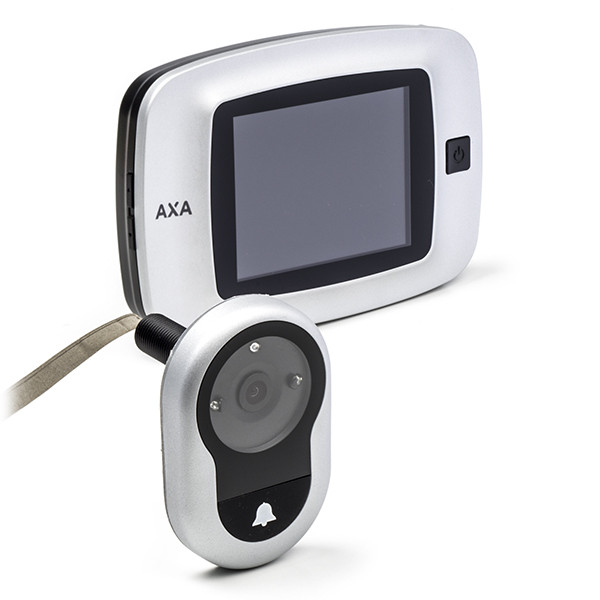 mini Decoderen Nietje Deurspionnen Deurbellen Hang- en sluitwerk Deurspion met camera | Perel ( Draadloos, 2.8") deurbel deurcamera draadloos Kabelshop.nl