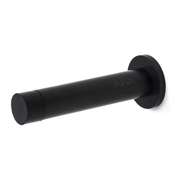 AXA Deurstopper | AXA | 16 x 80 mm (RVS, Rubber, Wandmontage, Mat zwart) 69000657E K010809824 - 1