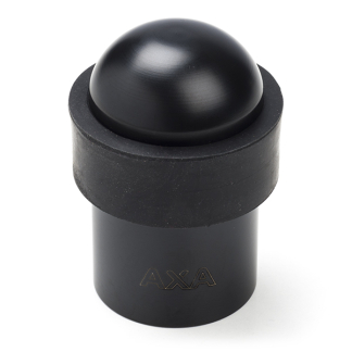 AXA Deurstopper | AXA | 35 x 53 mm (RVS, Rubber, Vloermontage, Mat zwart) 69000457E K010809820 - 1