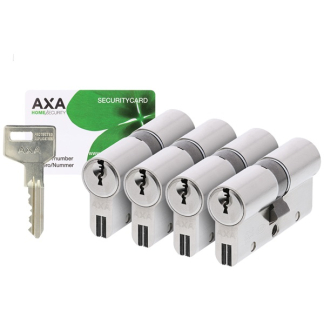 AXA Dubbele cilinder | AXA | 30/30 mm | 4 stuks (SKG***) 72610008BL4 K010811585 - 1