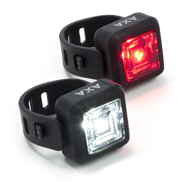 AXA Fietsverlichtingset | AXA | Niteline 11 (LED, Batterijen, 3 standen) RV1098 K170404443 - 1