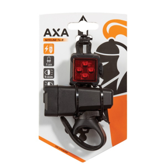 AXA Fietsverlichtingset | AXA | Niteline T4-R (LED, USB, Oplaadbaar, 2000 meter) RV1102 K170404450 - 
