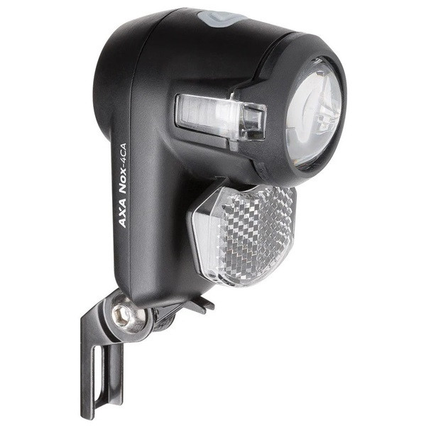 AXA Koplamp fiets | AXA | Nox City (LED, 4 lux, Batterijen, Batterij indicator, Auto-off) 92241295KB RV1017 K170404464 - 3