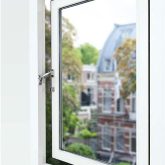 AXA Oyster (SKG**, Rechts naar buiten draaiende ramen, Kindveilig, RVS) 33551581L K010808379 - 4