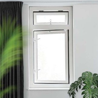 AXA Raamsluiting | AXA (Drukknop, Ventilatiestand, Rechts draaiende ramen, Wit) 33083168E K010808400 - 5