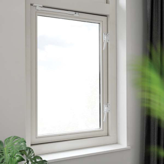 AXA Raamsluiting | AXA (Links draaiende ramen, Ventilatiestand, Wit) 33024168E K010808408 - 5