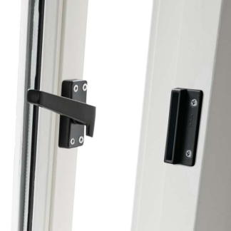 AXA Raamsluiting | AXA (Links draaiende ramen, Ventilatiestand, Zwart) 33024138E K010808412 - 3