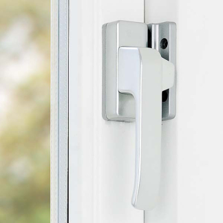 AXA Raamsluiting | AXA (Links naar buiten draaiende ramen, Blinde bevestiging, Ventilatiestand, Zilver) 33276191E K010808418 - 3