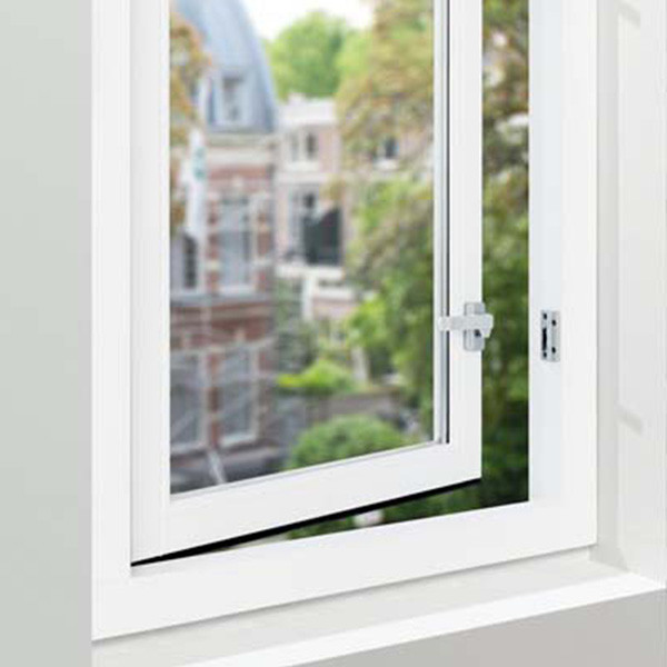 AXA Raamsluiting met nok | AXA (Links naar buiten draaiend, Blinde bevestiging, Zilver) 33276191E K010808418 - 5