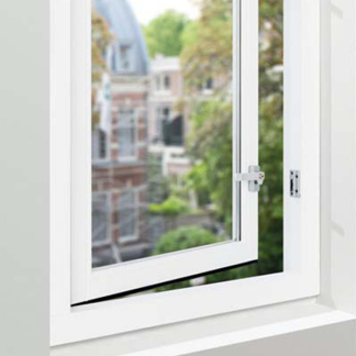 AXA Raamsluiting met slot | AXA (SKG*, Cilinder, Links naar buiten draaiend, Blinde bevestiging, Zilver) 33296191GE K010808397 - 5