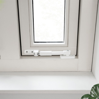 AXA Raamuitzetter | AXA | Tot 20 centimeter (Telescopisch, Buiten draaiende ramen, Wit) 28150054E K010808441 - 3