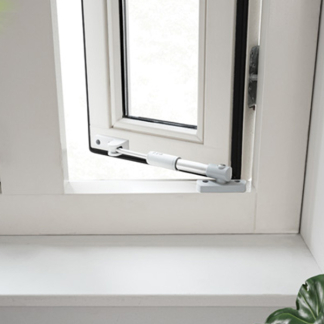 AXA Raamuitzetter | AXA | Tot 20 centimeter (Telescopisch, Buiten draaiende ramen, Zilver) 28150061E K010808442 - 4